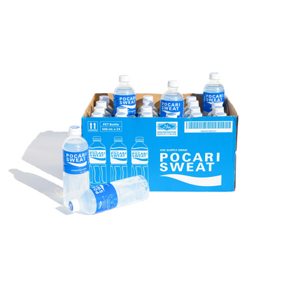 Pocari Sweat Electrolyte Drink, 16.9 fl oz Bottles – Hydration, Replenishment & Recovery Beverage